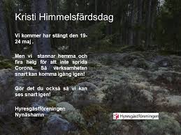 Första gången som fredagen efter kristi himmelsfärdsdag nämns som klämdag är i svenska dagbladet 1965. Kristi Himmelsfardsdag Lokala Hyresgastforeningen Heimdal Hgfnynas
