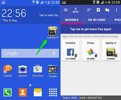 The sd card is a samsung: How To Move Android Apps To Sd Card Ubergizmo