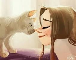 Drawing Cat Woman Girls 57 Ideas Cats Illustration Cat Art Girly Art