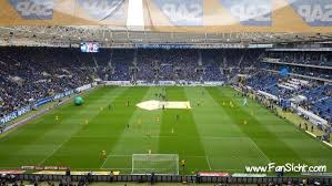 Diese befinden sich im block n. Prezero Arena Hoffenheim Fansicht Dein Blick Aufs Spielfeld