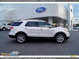 Ford Explorer White Platinum Tri-coat 2012 Ford Explorer Limited Photo 2 2012 Ford Explorer Ford Explorer Limited Ford Explorer