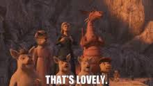 The three little pigs are friends with shrek and the gang. Little Pigs Gifs Tenor
