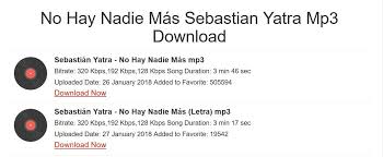 This song is right here on mp3tophits for your fast download. No Hay Nadie Mas Sebastian Yatra Mp3 Download No Hay Nadie Mas Sebastian Yatra Sebastian Yatra No Hay Nadie Mas Mp3 Sebastian Yatra Songs Ads