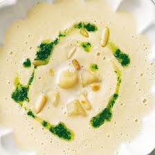 Schwarzwurzel Cremesuppe Mit Petersilienol Rezept Cremesuppe Schwarzwurzel Schwarzwurzelsuppe