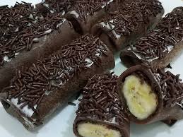 Kue ini biasa dijual dengan gerobak dengan bunyi yang khas. Resep Dadar Gulung Pisang Cokelat Manisnya Nagih Okezone Lifestyle