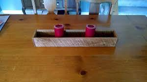 99 pallet ideas discover pallet furniture plans and pallet ideas made from 100% recycled wooden pallets for you. Pallet Candle Holder Centerpiece Easy Pallet Ideas