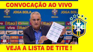A #seleçãobrasileira está convocada para a copa américa! Convocacao Selecao Brasileira Ao Vivo 14 05 2021 Youtube