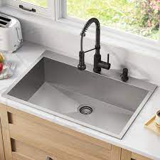 Top mount stainless steel kitchen sink. 7 Best Drop In Sinks For Your Diy Renovation