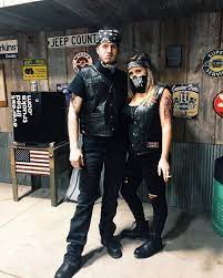 Biker Couple Biker Halloween Costume Biker Girl Halloween Costume Biker Halloween