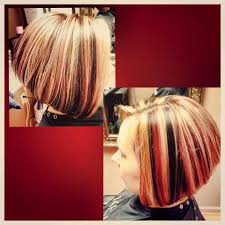 Black And Blonde Bob Hair Pin On Hair Creations By Me Cute Color Trendy Cuts Sassy Kkhhair