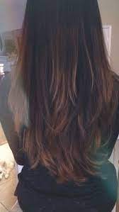 Semi Ombre With Strawberry Blonde Caramel Highlights On Dark Brown Black Hair Blonde Caramel Highlights Strawberry Blonde Hair