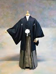 SAMURAI Herenkimono Vierdelige set 5 vintage MONTSUKI Hakama Kimono Haori  Juban Black Gold maat xxs xs s klaar om te verzenden - Etsy Nederland