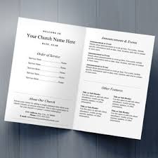 33 free church bulletin templates (+church programs) a church bulletin template is an excellent written tool to communicate what your church is all about. Church Bulletins Bulletin Printing Template Concordia Supply
