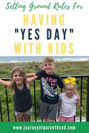 Daily activities and routines vocabulary with pictures english lesson. Setting Ground Rules For Yes Day Our Yes Day Experience