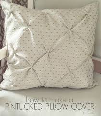 Pin Tucked Throw Pillow Tutorial U Create Diy Throw Pillows Diy Pillows Diy Throws