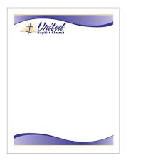 Free word letterhead template free download letterhead. 6 Best Sample Church Letterhead And Templates Printable Letterhead