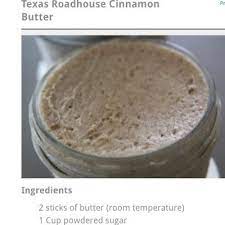 Texas Roadhouse Butter Recipe Recipe Recipes Texas Roadhouse Cinnamon Butter Cinnamon Butter