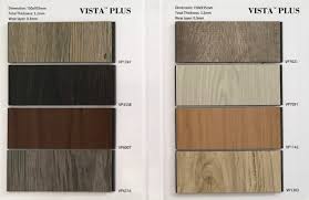 Our vinyl flooring is made using roller press technology whereby the different layers of the material are compressed together to create a realistic wood looking product that is more resistant and easier to maintain than natural timber. Vista Plus Design Vinyl Floor Affordable Vinyl Flooring Supplier In Singapore