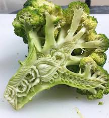 Un Brocoli Sculpture Alimentaire Sculpture Sur Legumes Sculptures De Fruits
