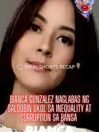 Bianca Gonzalez Tumalak sa Isyu ng Korapsyon at Inequality