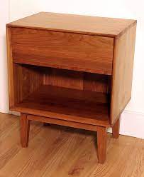 Normally, i would not break down the table into their individual side, top and bottom pieces at this point; Hand Made Mid Century Modern Side Or Night Table By Simon Metz Woodworking Custommade Com