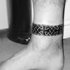 Flower and tribal ankle band tattoo for girls. Top 57 Ankle Band Tattoo Ideas 2021 Inspiration Guide