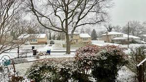 Why is my neighbor's lawn less snowy than others?