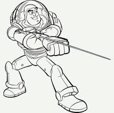 Buzz Lightyear Para Colorear
