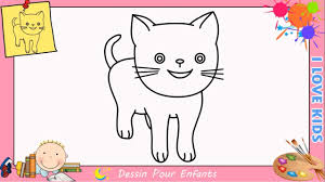 C'est votre jour de chance. Dessin Chat Facile Etape Par Etape Comment Dessiner Un Chat Facilement 4 Youtube