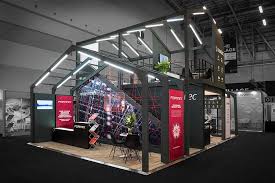 Custom Exhibition Stand Maxtec Africacom 2017 Event Booth Design Booth Design Trade Show Booth Design
