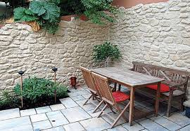 Steinwande Innenarchitektur Architektur Garten