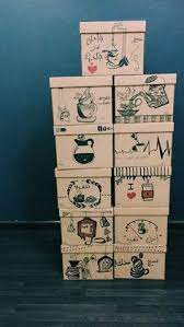 كوفي coffee draw tea شاي فن art work قهوة تستطيع تزيين كراتين ايكيا البسيطة برسومات لطيفة coffee box my room coffee