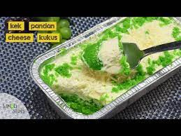 Guna resepi ni memang kek akan jadi sangat gebu dan lembut. Kek Pandan Cheese Kukus Sukatan Cawan Youtube