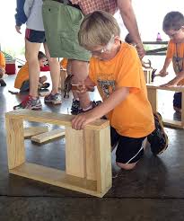 Cub scout blue and gold centerpieces. Cub Scout Wood Projects Build A Tray