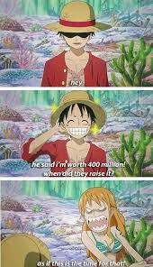 Luffy Made Itttt 400 Million One Piece Funny Moments One Piece Funny Anime Funny