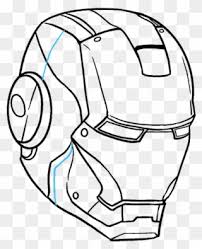 Iron man face drawing photo. How To Draw Iron Man S Mask Drawing Of Iron Man Clipart Full Size Clipart 1695726 Pinclipart