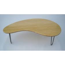 Mid Century Modern Coffee Table Kidney Bean Shaped Amorphic Etsy Mid Century Modern Coffee Table Coffee Table Solid Wood Coffee Table