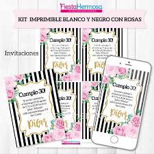 Precio habitual 0.00 usd ahorrar 0.00 usd. Nuevo Kit Imprimible Fiesta Hermosa Kits Imprimibles Facebook