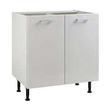 Achetez le meilleur et le dernier meuble tv castorama sur banggood.com, offrez la qualité meuble tv castorama en vente avec la livraison gratuite dans le monde entier. Meuble De Cuisine Spicy Blanc Facades 2 Portes Caisson Bas L 80 Cm Castorama