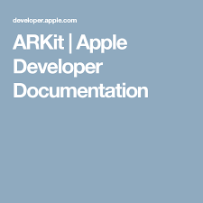 Arkit Apple Developer Documentation Development Documents Apple