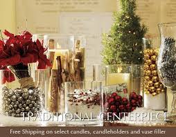 Vase Fillers How To Decorate With A Terrarium Without Plants Christmas Vases Christmas Centerpieces Pottery Barn Christmas