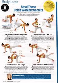 Pin By Matilde Lisanti On Fitness Celebrity Workout Exercise Easy Workouts