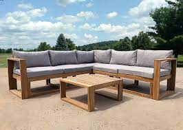 Solid Teak Wood Outdoor Patio Furniture Teak Wood Sectional Sofa Modern Outdoor Modern Teak Outdoor Furniture Wooden Outdoor Furniture Teak Outdoor Furniture
