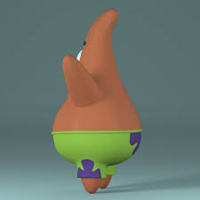 3d Model Character Patrick Stars Turbosquid 1201954