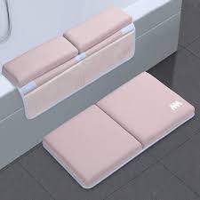 Milliard bath kneeler pad baby bath kneeling cushion mat waterproof brand new. Baby Bath Kneeler And Elbow Rest 1 5 Inch Thick Non Slip Bottom Kneeling Pad Chushion With 4 Pockets Mumba Foldable Waterproof Bath Mat Machine Washable And Hangable Perfect Shower Gift Buy Online In