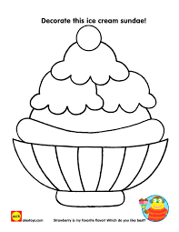 Printable Summer Activities Ice Cream Coloring Pages Ice Cream Crafts Summer Coloring Sheets
