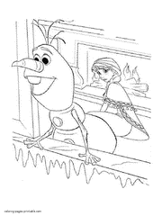 Coloring a simple hellokids printable page or booklet will help children recognize color, hue, line perspective and shapes. Frozen Coloring Pages Free Printable Pictures For Girls