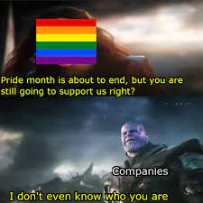 Rpg meme | lgbtq+/pride month special. Companies When Pride Month Ends Know Your Meme