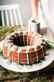 Make the cake in a bundt pan according to package directions. Christmas Bundt Cake V Gf My Berry Forest