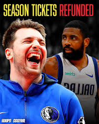 The Dallas Mavericks are giving refunds 😳 (around $2,000 each) to fans who  canceled their season ticket plans. This covers any home games left in the  season.